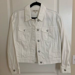 New Madewell Denim Jacket